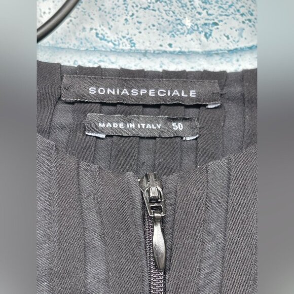 Sonia Speciale rib long layer sweater size 50 /14 - Picture 2 of 10